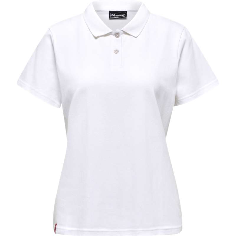 Hummel Red Classic Polo Ženske Kratke Hlače Bijele | 023891-449
