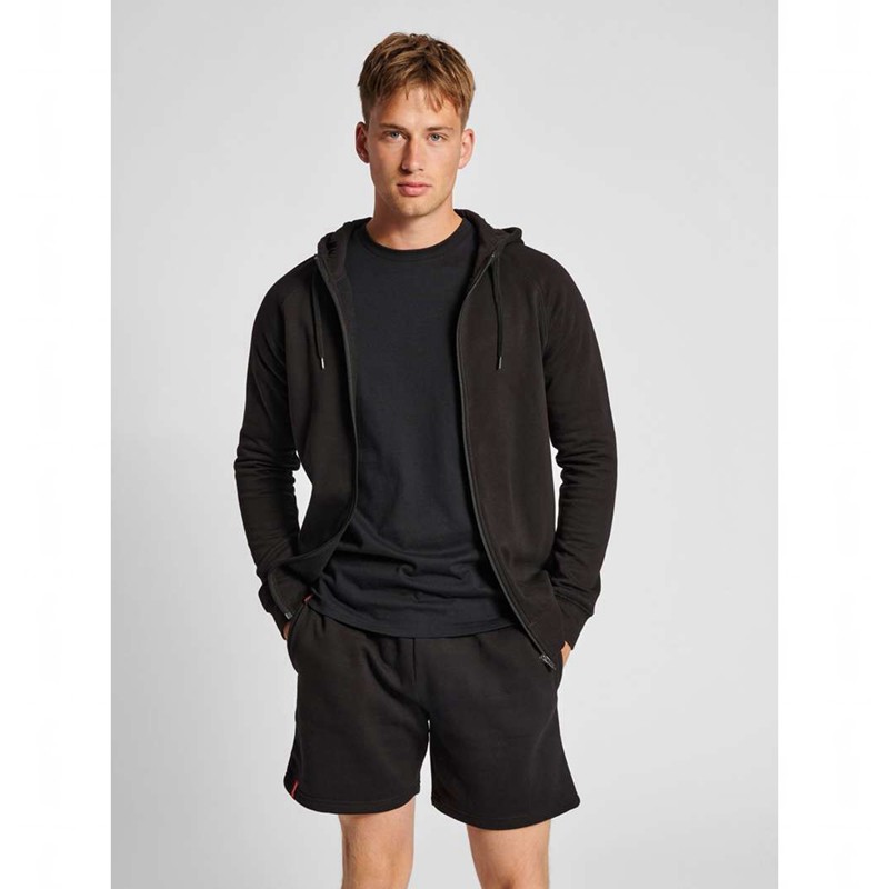 Hummel Red Classic Zip Muške Hlače Crne | 304723-773