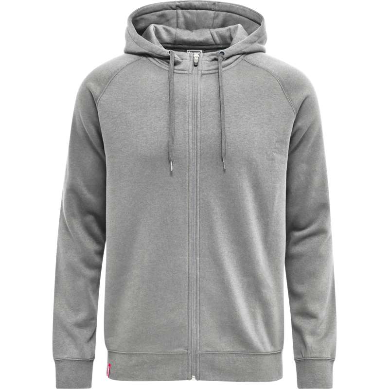 Hummel Red Classic Zip Muške Majica s Kapuljačom Sive | 926825-042