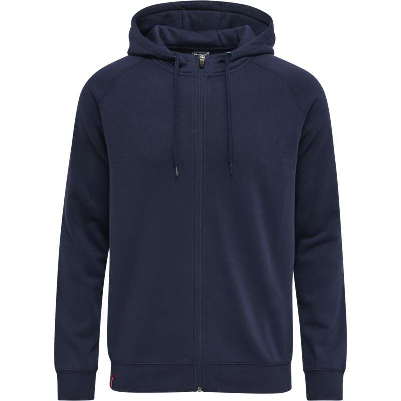 Hummel Red Classic Zip Muške Majica s Kapuljačom Tamnoplave | 663208-636