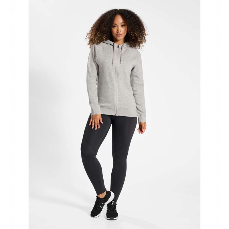 Hummel Red Classic Zip Ženske Jakne Sive | 304372-163