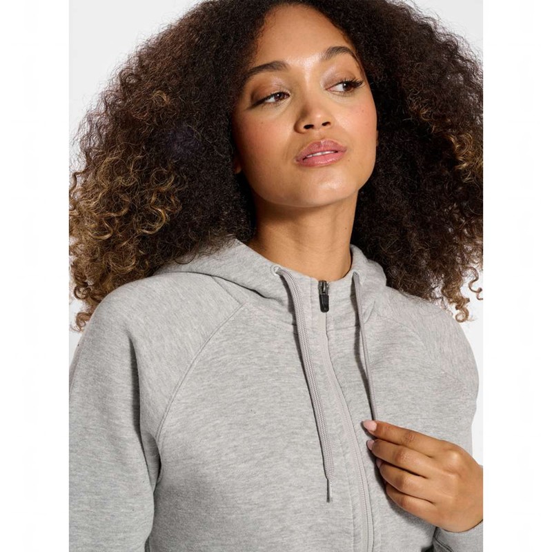 Hummel Red Classic Zip Ženske Jakne Sive | 304372-163