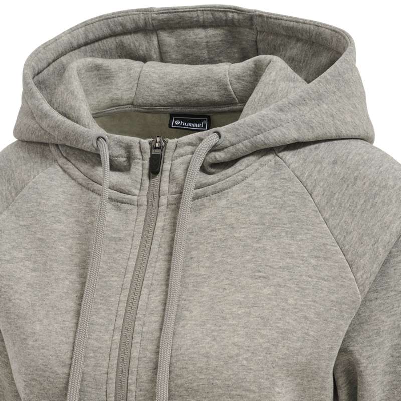 Hummel Red Classic Zip Ženske Jakne Sive | 304372-163