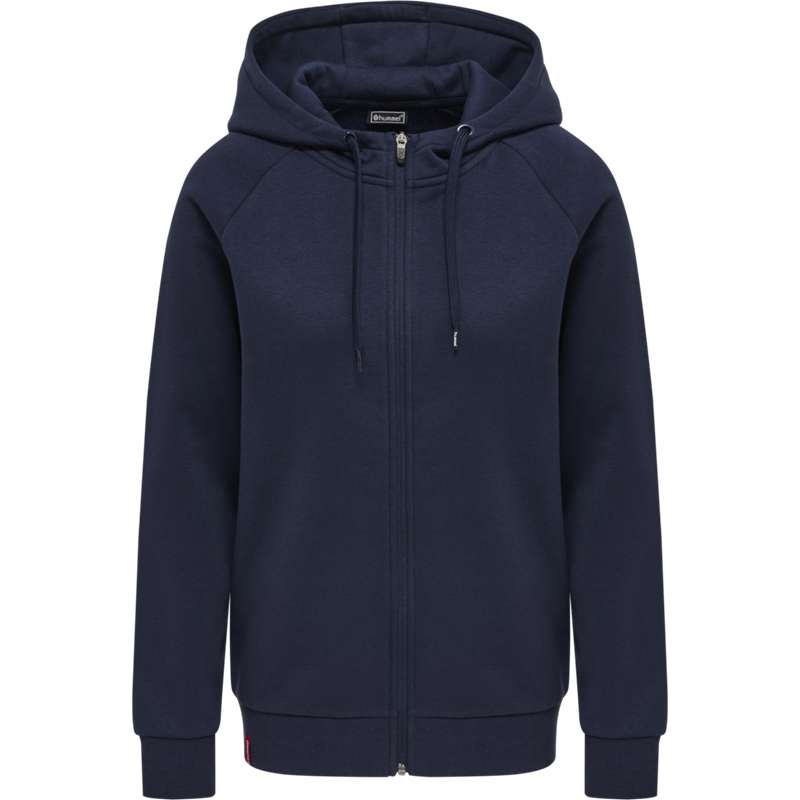 Hummel Red Classic Zip Ženske Majica s Kapuljačom Tamnoplave | 164546-732