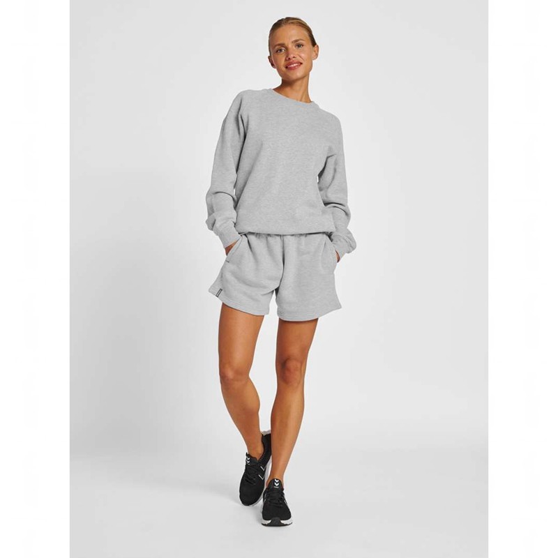 Hummel Red Classic Ženske Dukserice Sive | 940652-907