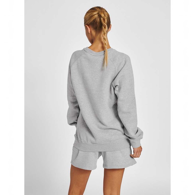 Hummel Red Classic Ženske Dukserice Sive | 940652-907