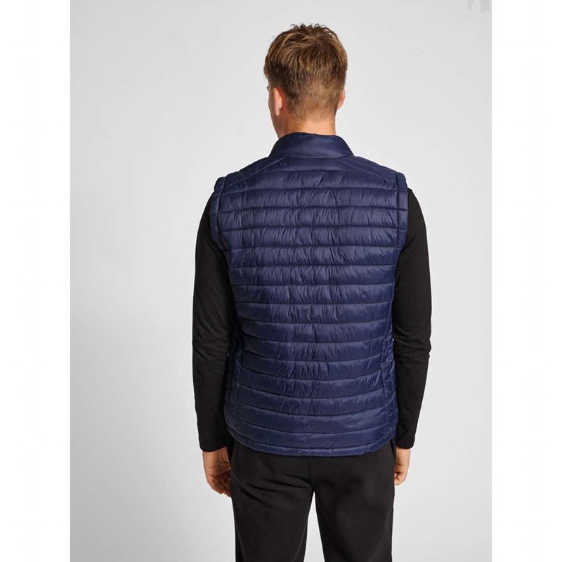 Hummel Red Quilted Muške Majice Tamnoplave | 979729-476
