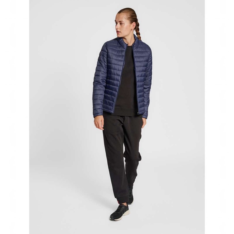 Hummel Red Quilted Ženske Donji dio Trenirke Tamnoplave | 676561-401