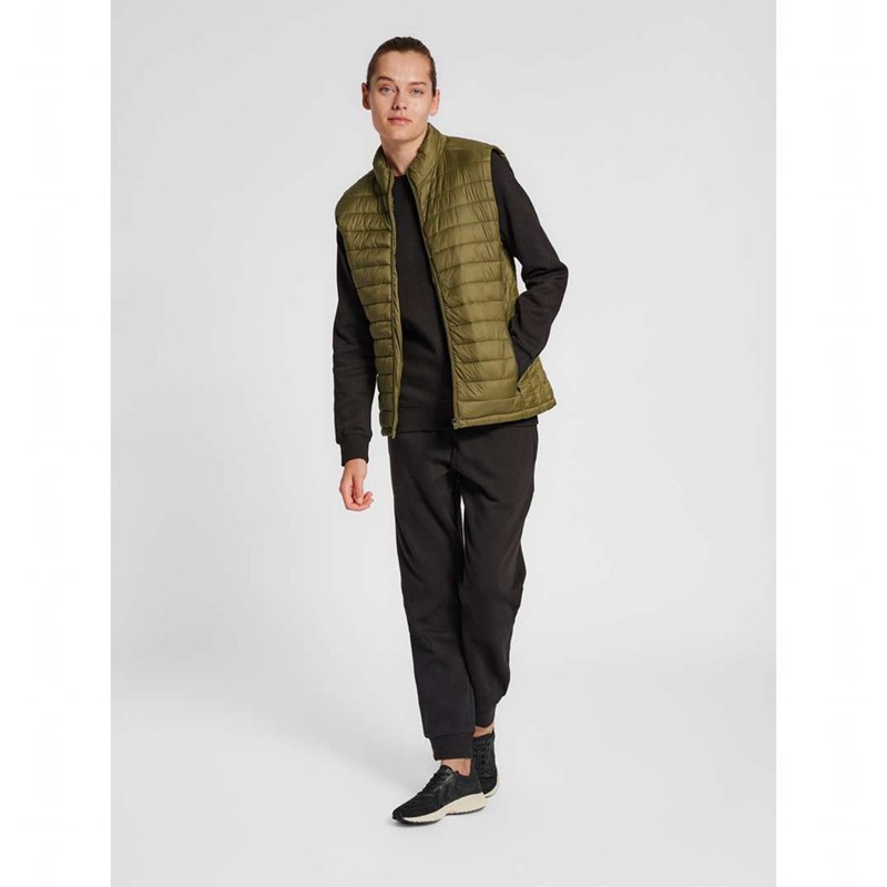 Hummel Red Quilted Ženske Prsluk Maslinasto Zelene | 422702-123