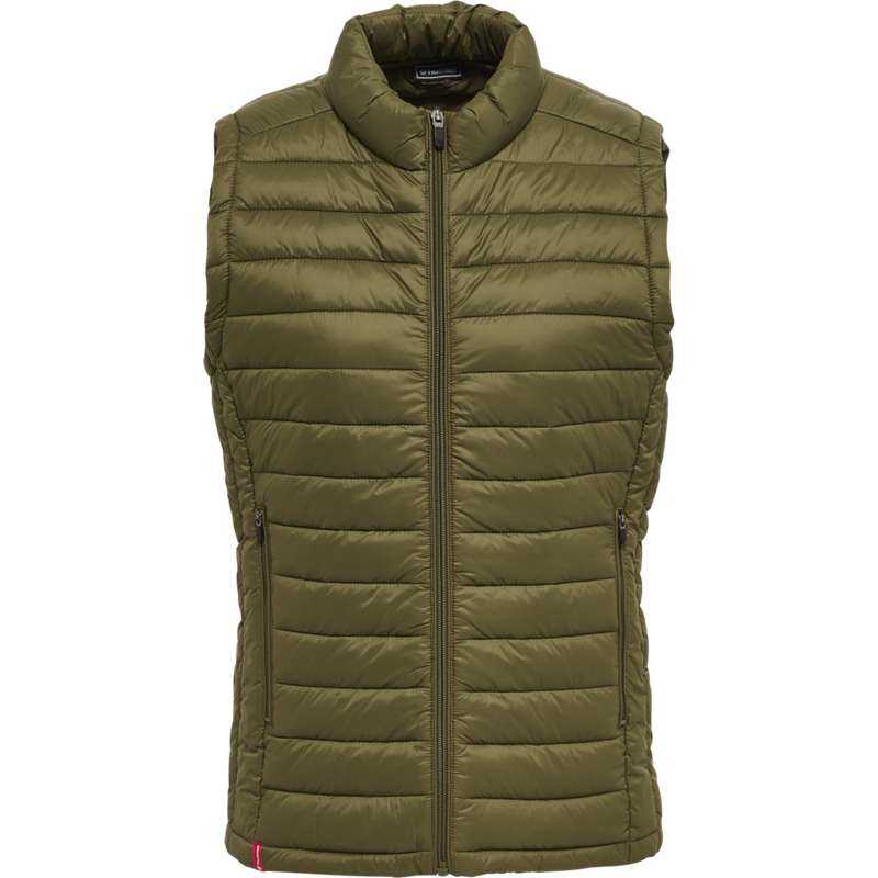 Hummel Red Quilted Ženske Prsluk Maslinasto Zelene | 422702-123