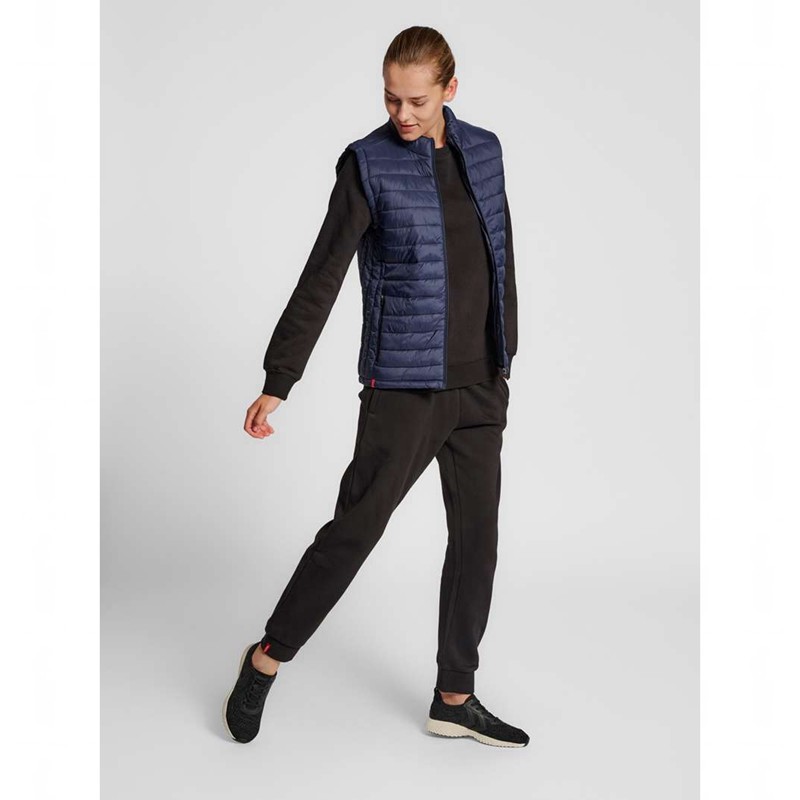 Hummel Red Quilted Ženske Prsluk Tamnoplave | 194649-573