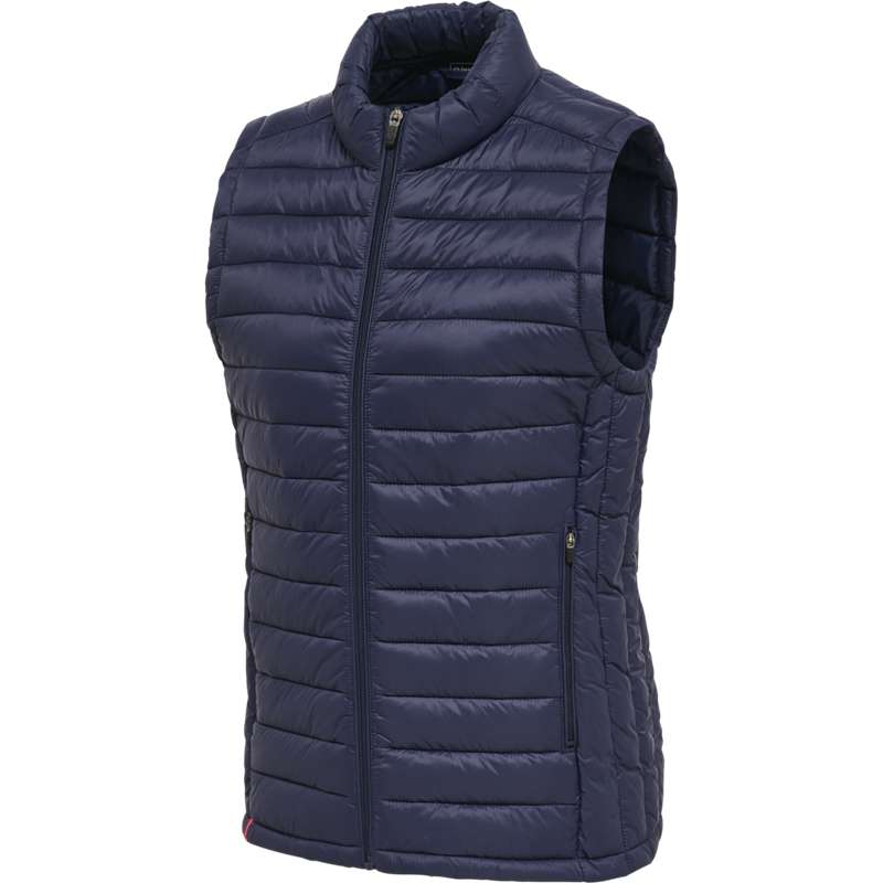 Hummel Red Quilted Ženske Prsluk Tamnoplave | 194649-573