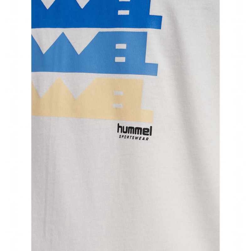 Hummel Regular Graphic S/S Muške Majice Bijele | 811438-527