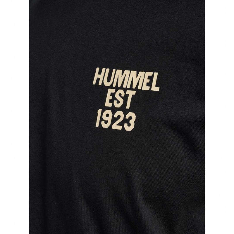 Hummel Regular Graphic S/S Muške Majice Crne | 245132-771
