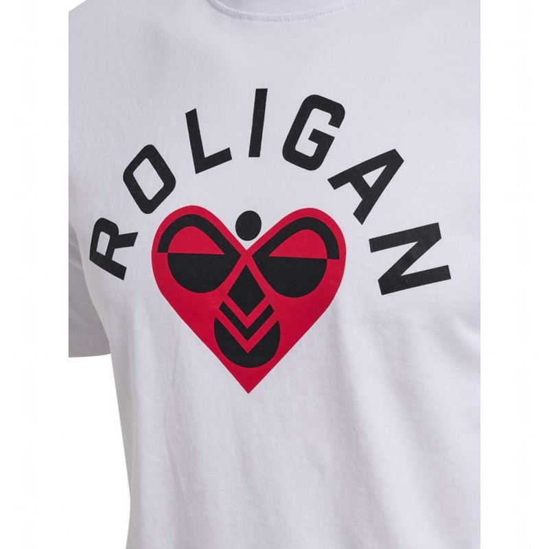 Hummel Roligan Cotton Muške Majice Bijele | 185527-180