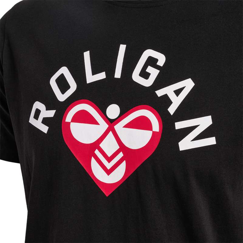 Hummel Roligan Cotton Muške Majice Crne | 163463-083