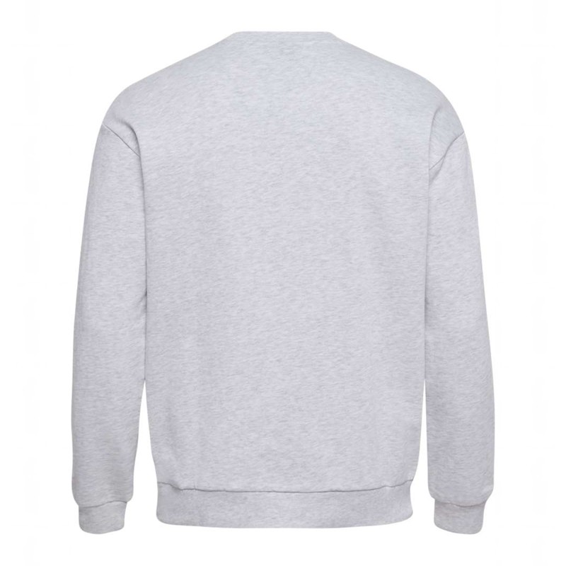 Hummel Roligan Muške Dukserice Sive | 330415-879