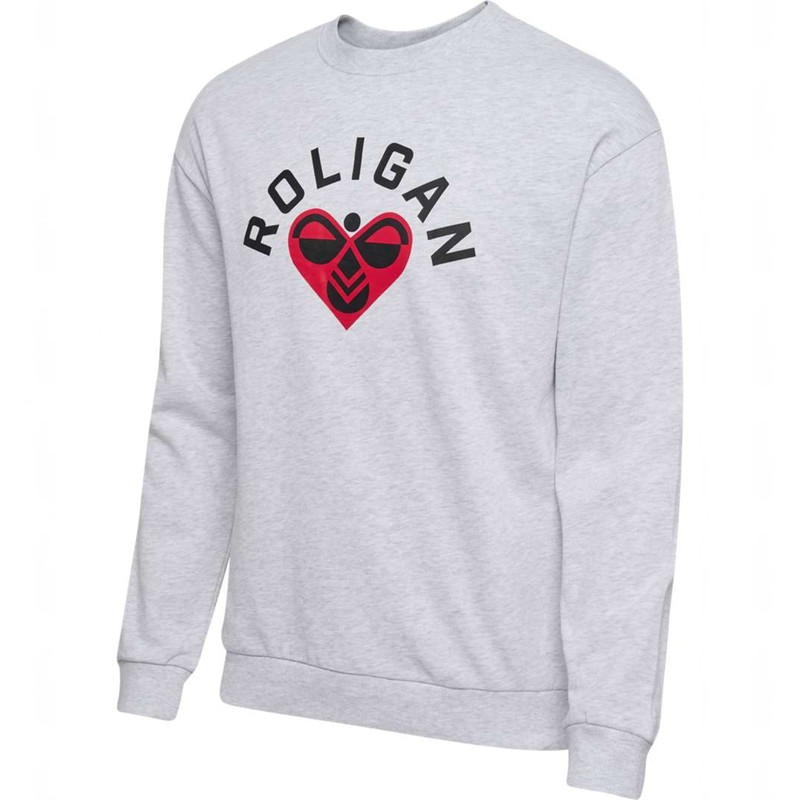 Hummel Roligan Muške Dukserice Sive | 330415-879