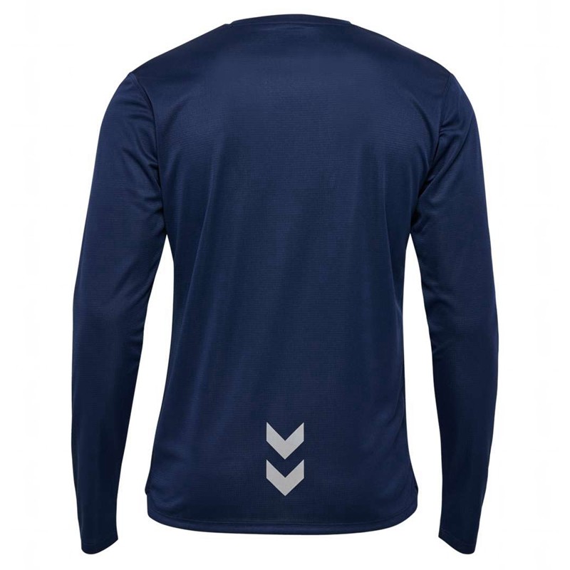 Hummel Run L/S Muške Dres Crne | 871490-184