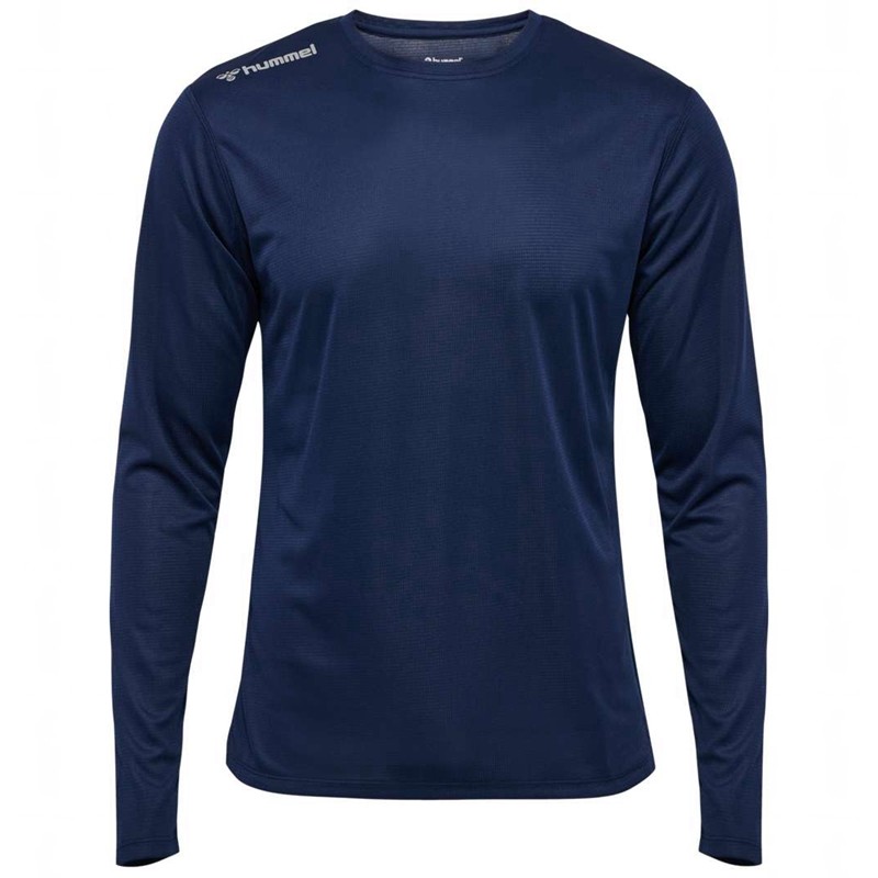 Hummel Run L/S Muške Dres Crne | 871490-184