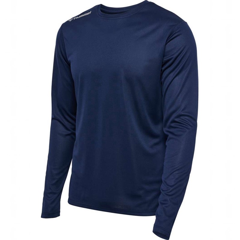 Hummel Run L/S Muške Dres Crne | 871490-184
