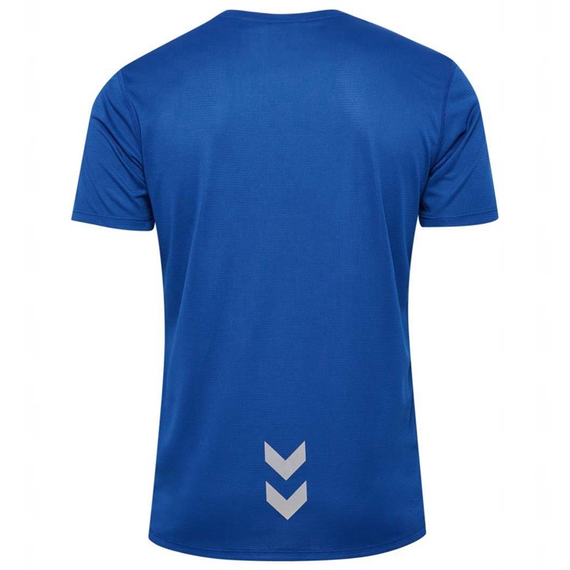Hummel Run S/S Muške Dres Plave | 590624-123