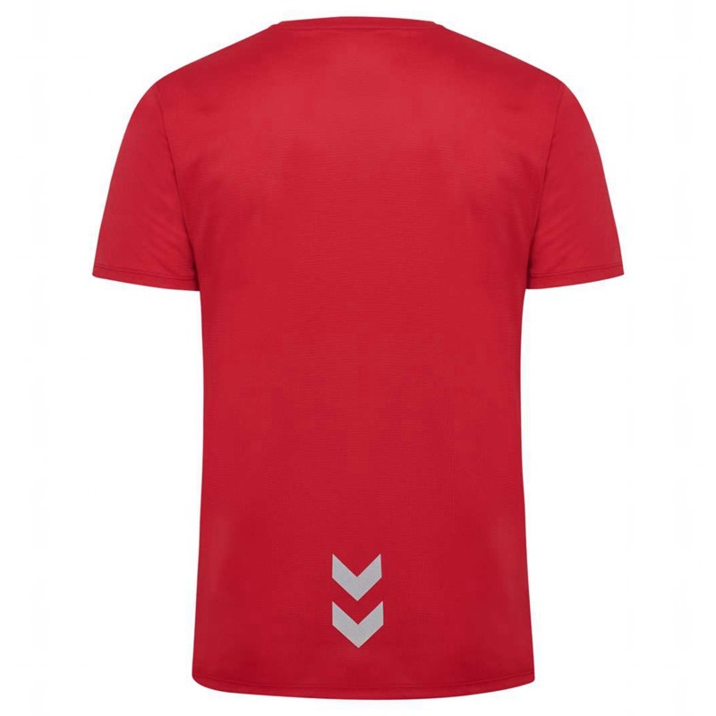 Hummel Run S/S Muške Majice Crvene | 904981-999