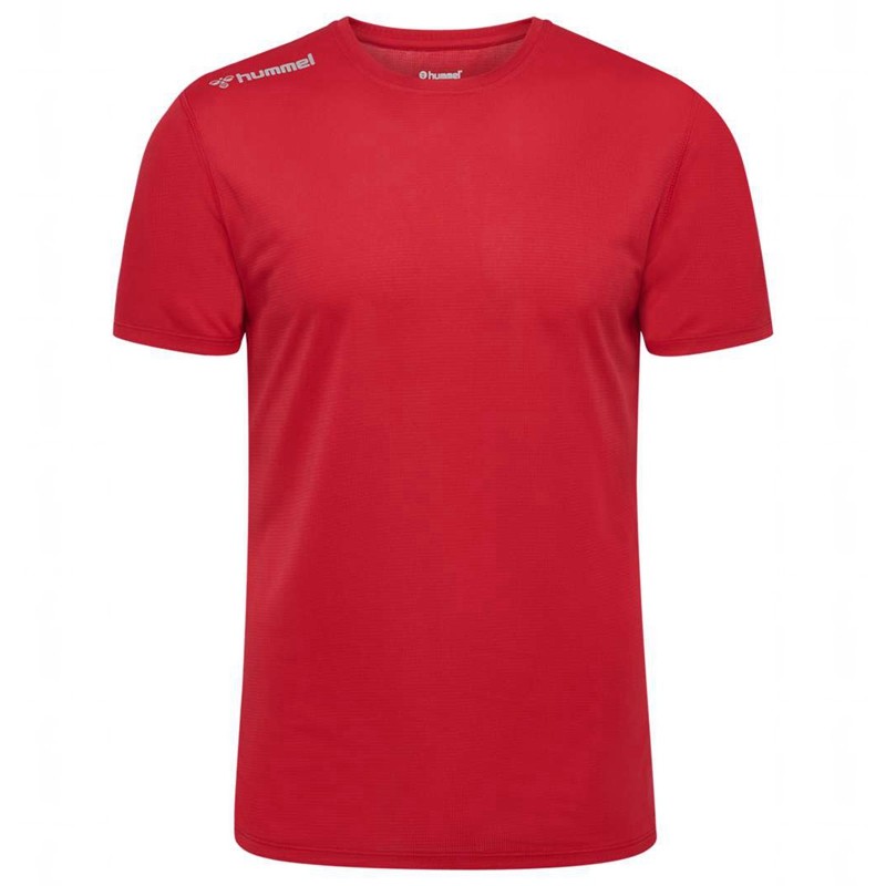 Hummel Run S/S Muške Majice Crvene | 904981-999