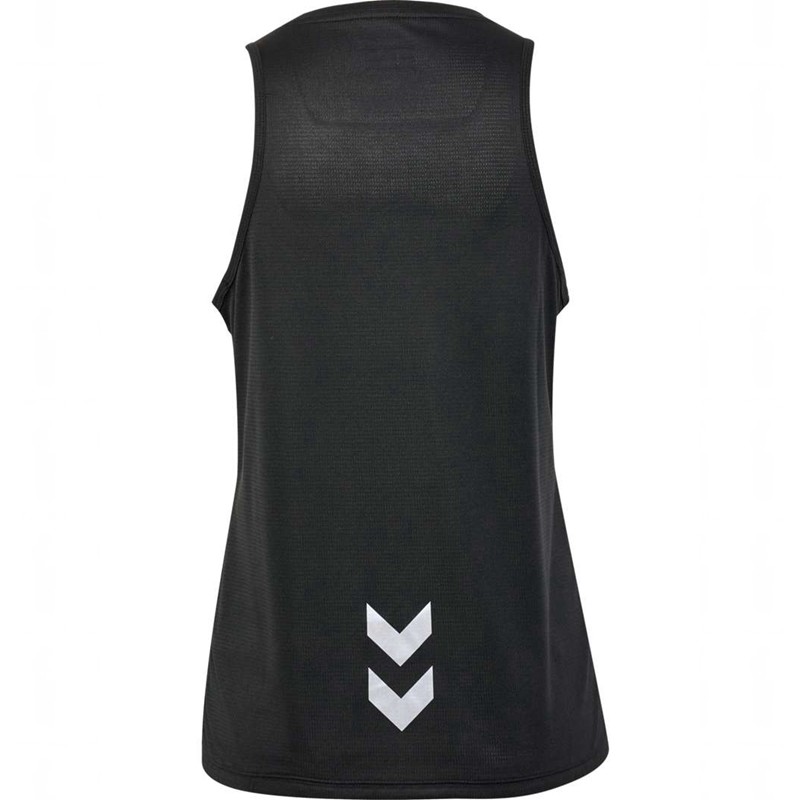 Hummel Run Singlet S/L Ženske Kratke Hlače Crne | 840266-535