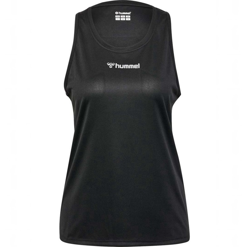 Hummel Run Singlet S/L Ženske Kratke Hlače Crne | 840266-535