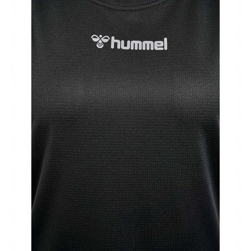 Hummel Run Singlet S/L Ženske Kratke Hlače Crne | 840266-535