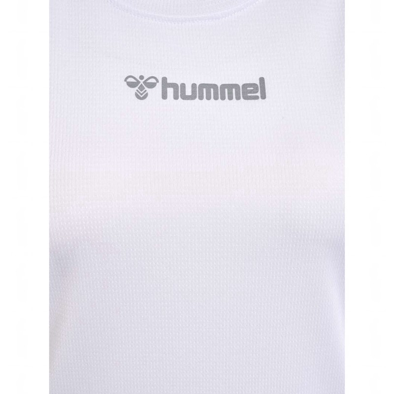 Hummel Run Singlet S/L Ženske Majica bez Rukava Bijele | 069639-718