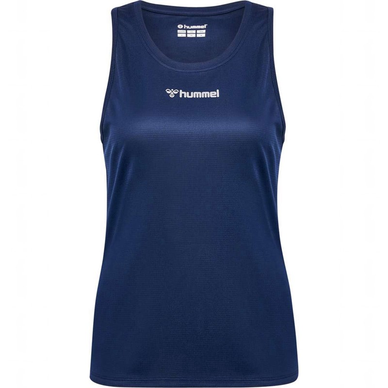 Hummel Run Singlet S/L Ženske Majica bez Rukava Crne | 144686-401