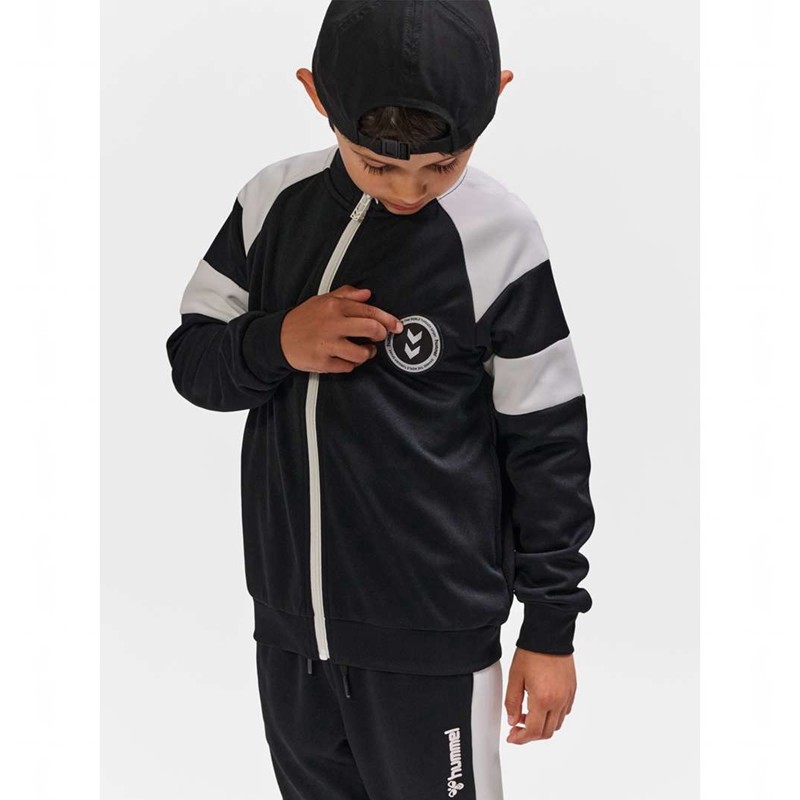 Hummel Runner Zip Dječje Jakne Crne | 199299-863