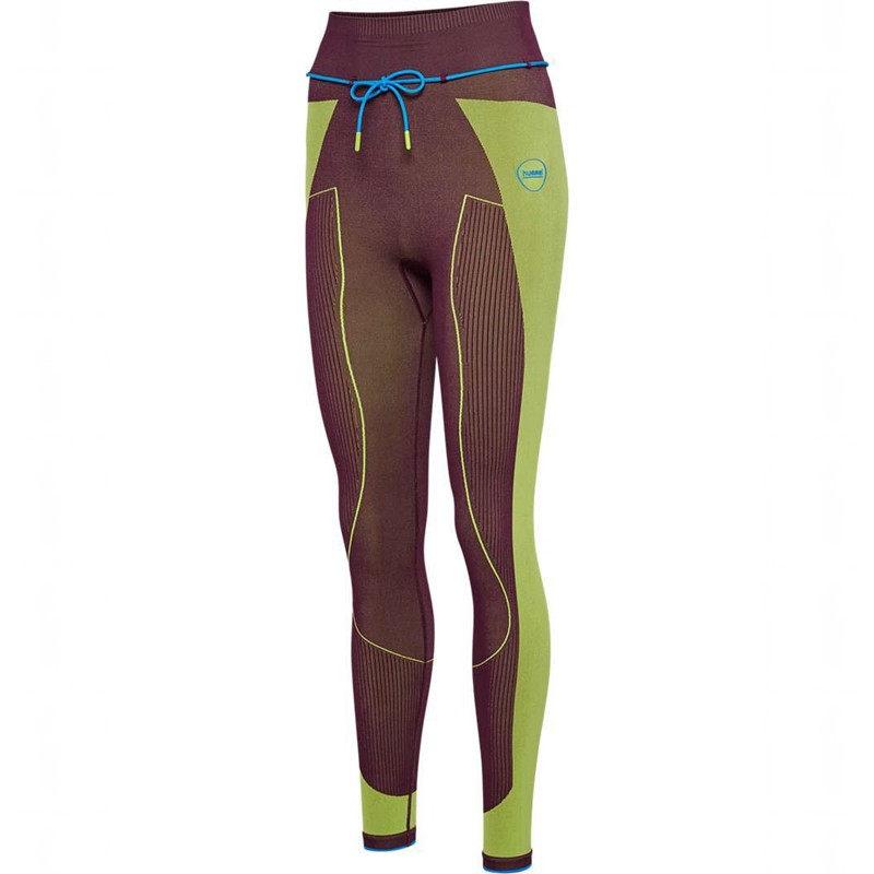 Hummel Seamless High Waist Ženske Hulahopke Zelene | 128294-414
