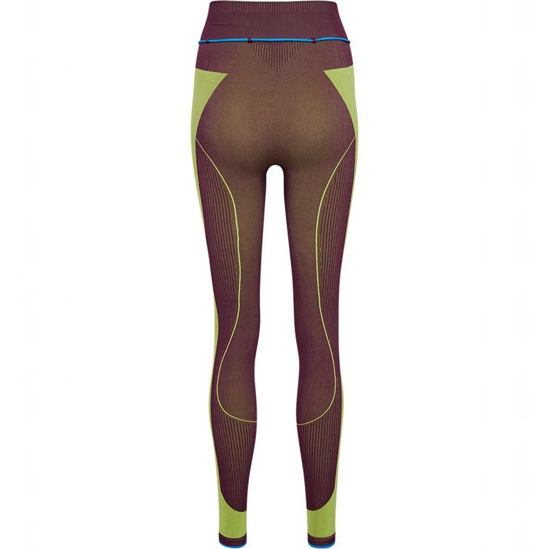 Hummel Seamless High Waist Ženske Hulahopke Zelene | 128294-414