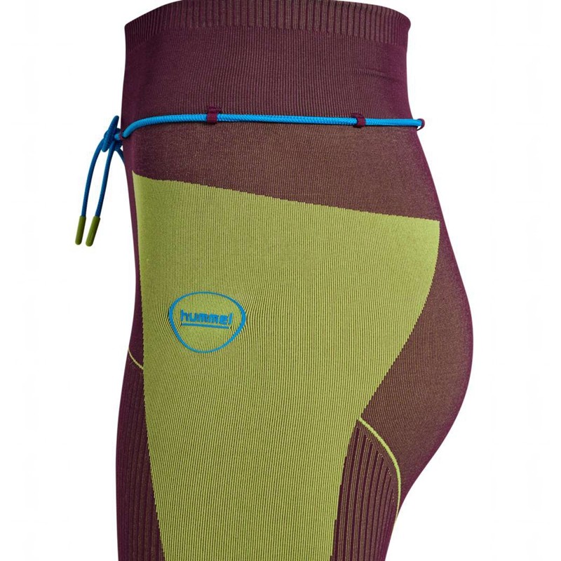 Hummel Seamless High Waist Ženske Hulahopke Zelene | 128294-414
