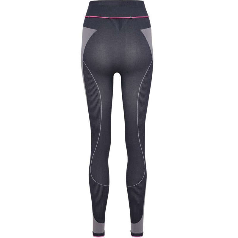 Hummel Seamless High Waist Ženske Majice Obsidijanske | 986768-119