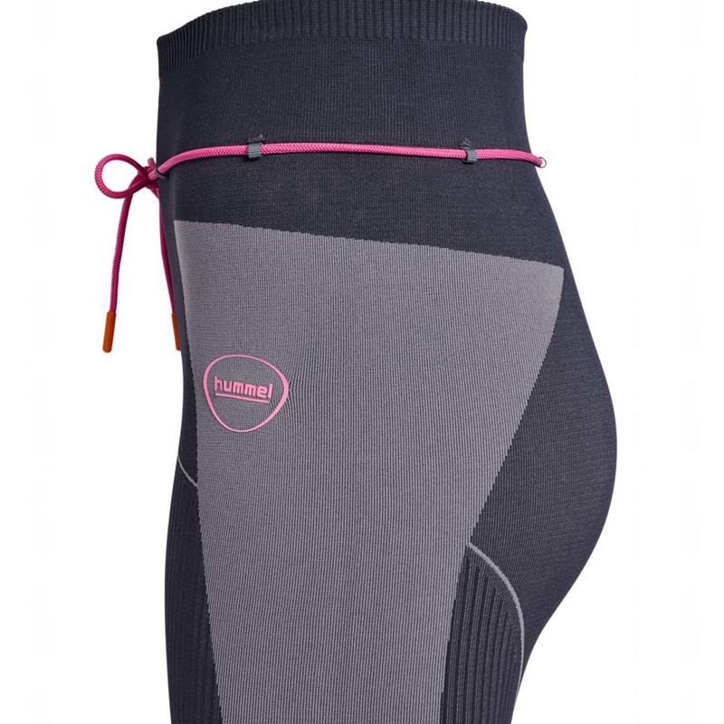 Hummel Seamless High Waist Ženske Majice Obsidijanske | 986768-119