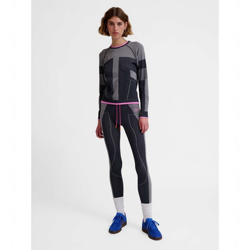 Hummel Seamless Ls Ženske Majice Obsidijanske | 076354-969