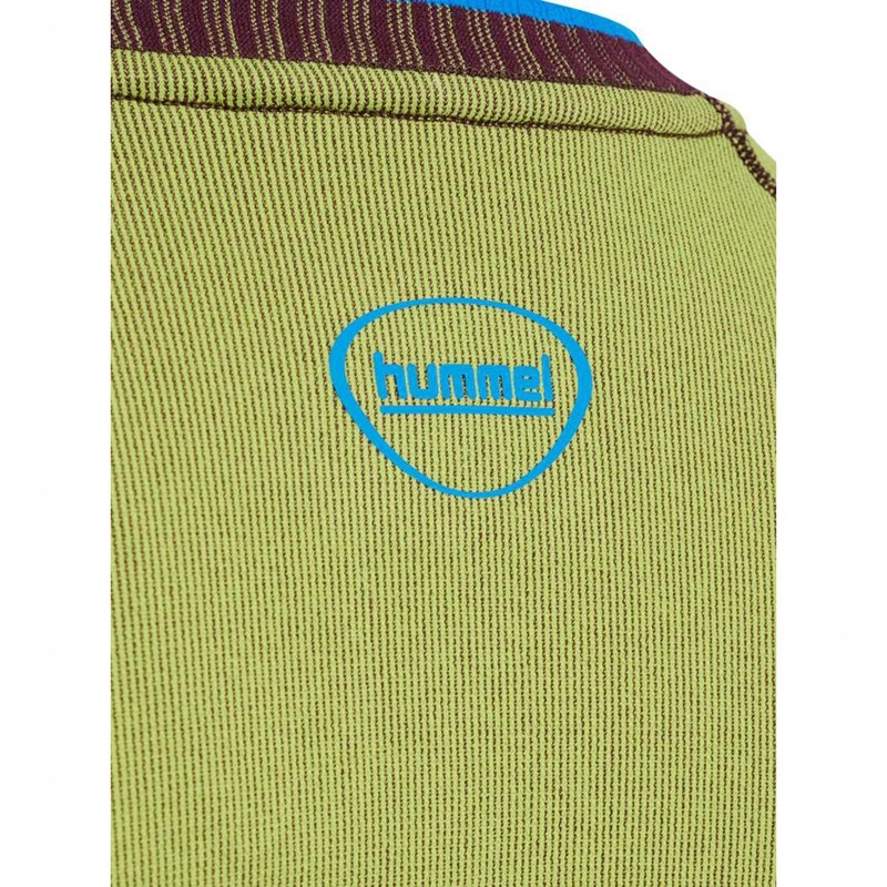 Hummel Seamless Ls Ženske Majice Zelene | 813664-856