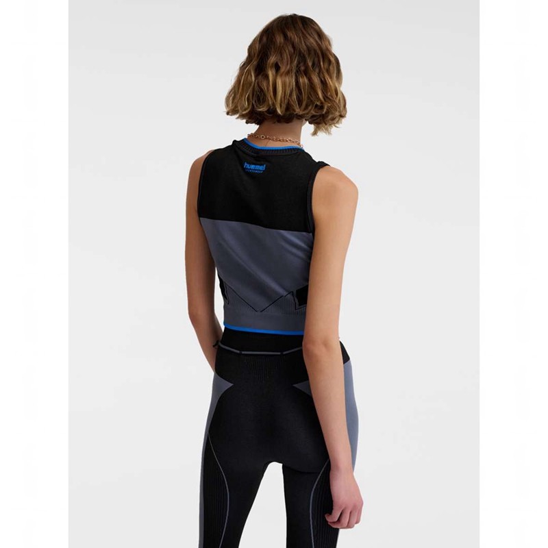 Hummel Seamless Ženske Majica bez Rukava Sive | 459413-690