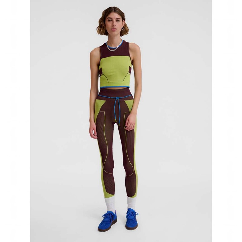 Hummel Seamless Ženske Majica bez Rukava Zelene | 352108-628