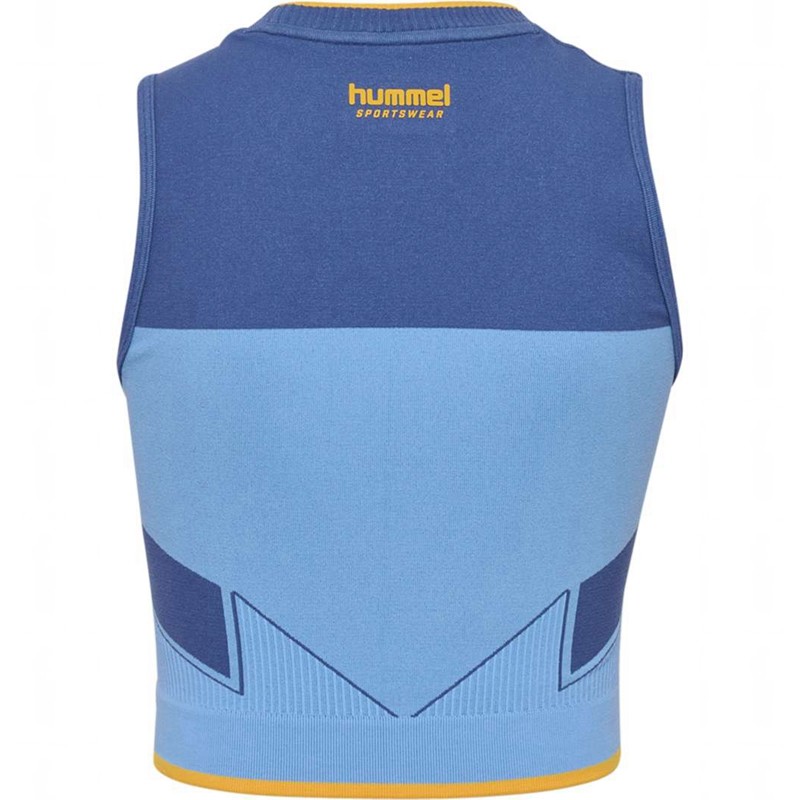Hummel Seamless Ženske Čarape Plave | 067993-182