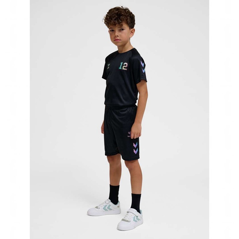 Hummel Shimmer Dječje Kratke Hlače Crne | 473703-989