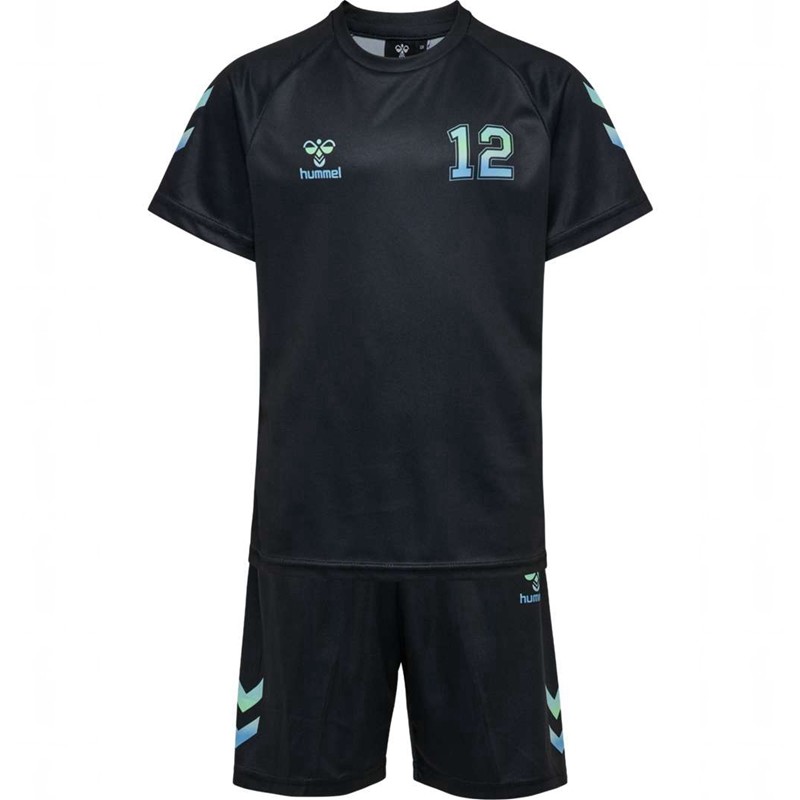 Hummel Shimmer Dječje Majice Crne | 485389-321