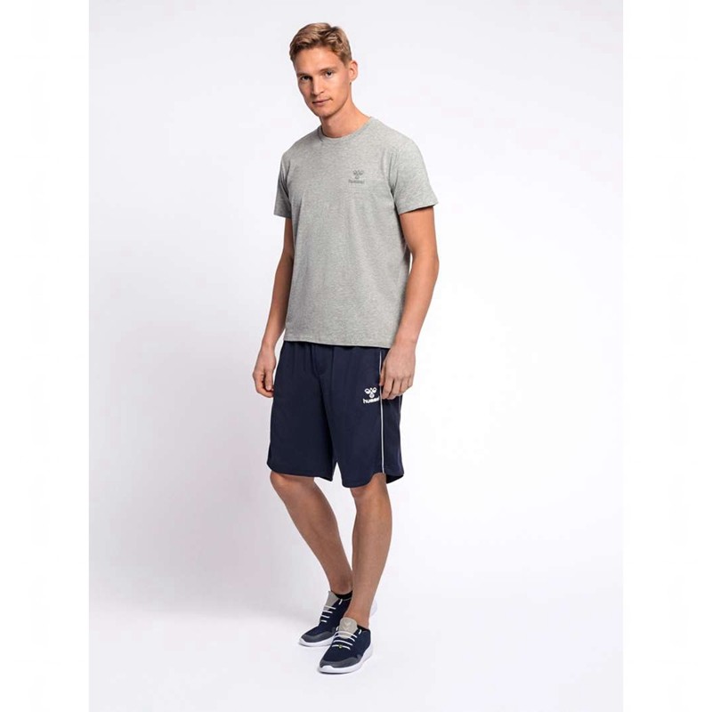 Hummel Sigge S/S Muške Majice Sive | 512108-211
