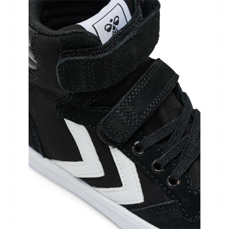 Hummel Slimmer Stadil High Jr Dječje Tenisice Crne | 039566-620