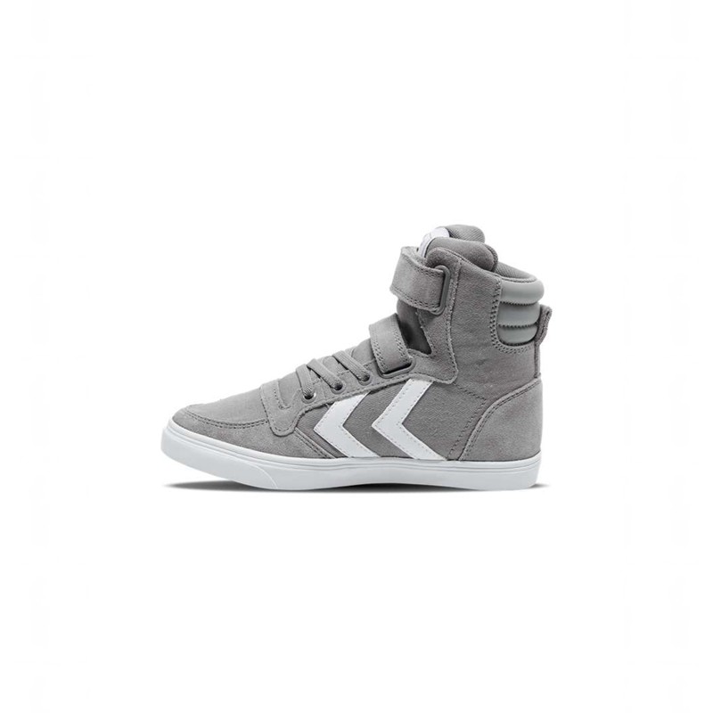 Hummel Slimmer Stadil High Jr Dječje Tenisice Sive | 334216-915