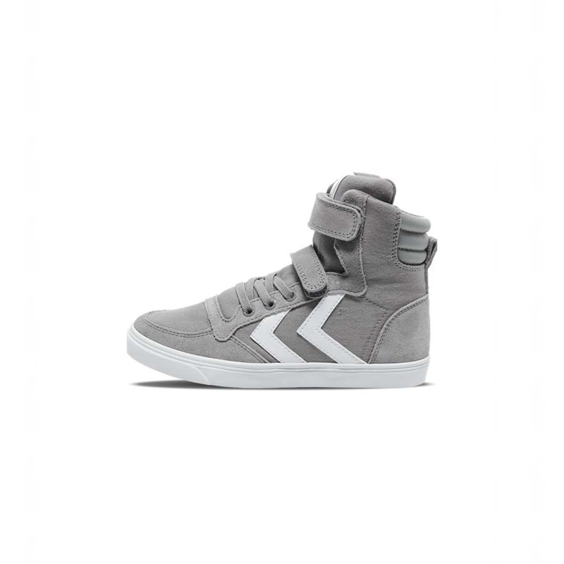Hummel Slimmer Stadil High Jr Dječje Tenisice Sive | 334216-915